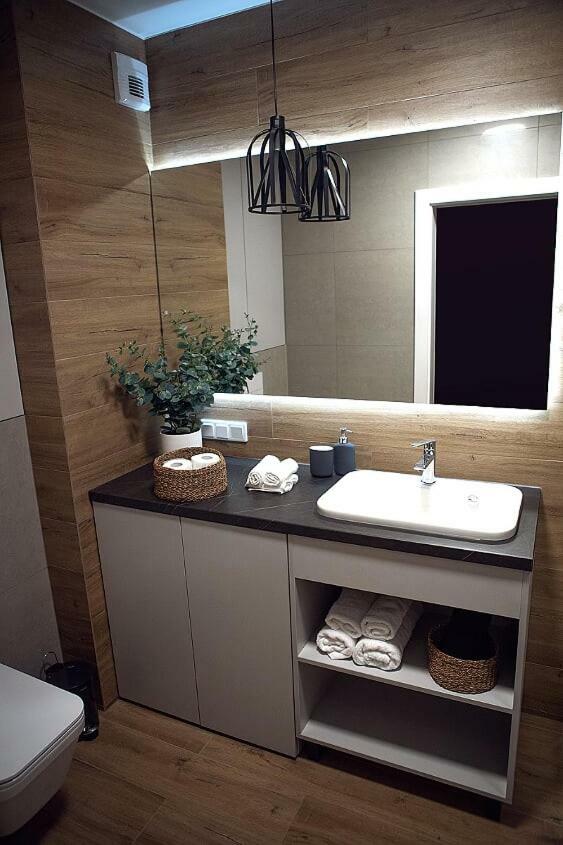 Concept Red Apartment Krakau Buitenkant foto